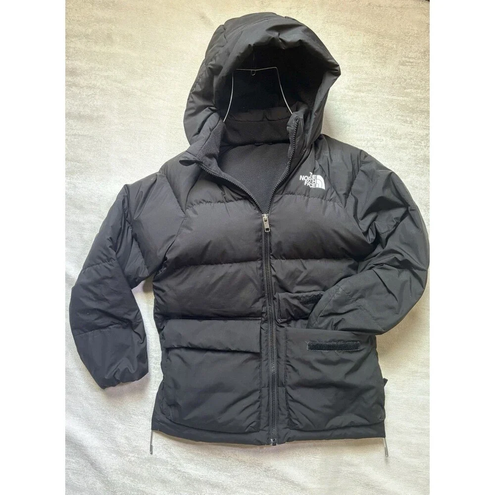 North Face  Jacket 600 Fill Down Youth Puffer Size 10. “Teen Winter Coat” Black